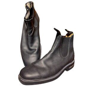 Blundstone Men's Black Leather Chelsea Boots - Size 9.5